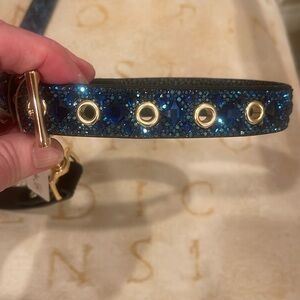 DESIGNER DIAMONDS IN THE RUFF DOG (SET)
COLLAR BLUE SMALL AND MATCHING L…
